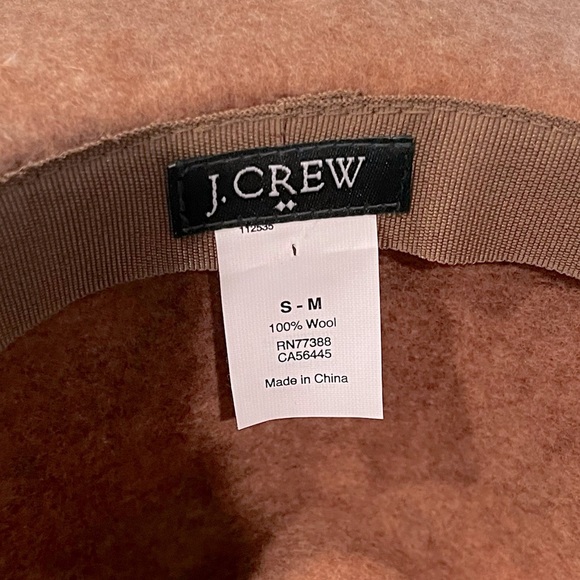 J Crew 100% Wool Boho Western Hat Size S / M - Picture 12 of 13